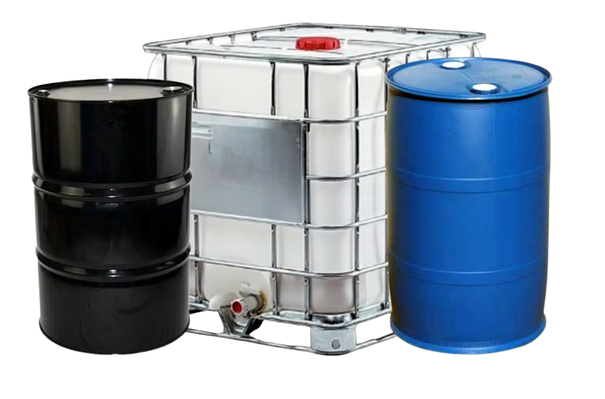 Steel drums, plastic drums, and IBC totes stocked by Arsalan Barrels Trading